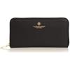 A.G. Spalding & Bros. Portafoglio Portamonete Wallet 100% Pelle A.G.SPALDING&BROS. Donna Woman Nero Black Art. 175433U900