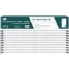 CLAR Tube Fluorescent T5 13W, Tube Néon, Lampade Fluorescenti, Lampadine, 4000K, 51,6 x 1,6 cm (13 Watts T5, Pack 10)