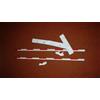 (01) COPPIA ANTENNE PER RETI VOLLEY + TASCHE PORTANTENNE