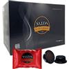 SAIDA GUSTO ESPRESSO N.600 CAPSULE SAIDA COMPATIBILI CON MACCHINE LAVAZZA A MODO MIO MISCELA ESPRE...