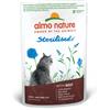Almo Nature Sterilised Cibo Umido per Gatti - Manzo - 10x70 gr