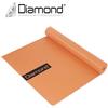 DIAMOND FITNESS Diamond Set Risparmio con 10 tappetini yoga color arancio in PVC - Dimensioni 173x60x0,4 cm