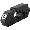 Yosoo Health Gear Blocco Manubrio Moto, Blocco Leva Freno Moto con 2 Chiavi Blocco di Sicurezza Leva Freno Antifurto in Lega di Alluminio CNC(Nero)