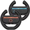 JoyHood Volante per Switch 2-2 Pezzi, Volante da Corsa Steering Wheel Accessorio compatibile con Switch 2 Controller 2025, Nero