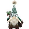 Gehydy Gnomi Natalizi Decorazioni Natalizie Gnomi Natale Gnomo Natalizio Christmas Decorations Home Decor per Casa Cucine 33cm - Verde
