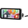 Pyhodi Dash Cam per Moto con Doppia Fotocamera 1440P, DVR per Moto Anteriore e Posteriore con Schermo 6,25 Pollici, Resistente All'acqua IP67, CarPlay e Auto, GPS,