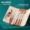 MR.GREEN Set di coltelli per pedicure Strumenti professionali per la cura dei piedi dell'unghia del piede incarnita Tronchesi per unghie in acciaio inossidabile Kit di rimozione clipper - Mr-9101