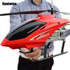 Hywiwine Elicottero Rc con telecomando Giocattolo aereo grande extra durevole per bambini Modello drone Outdoor 3.5CH 80cm Aereo Grande elicottero - Red1