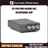 Fosi Audio K5 PRO Gaming USB DAC con microfono Amplificatore per cuffie Mini decodificatore audio per altoparlanti attivi alimentati da tavolo PS5 - K5 PRO