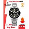 San Martin 62mas Diver Orologio 39mm Classico NH35 Uomo Orologi meccanici automatici Zaffiro Impermeabile 200m SLN C3 Luminoso SN0007 - Enamel Gun Rubber