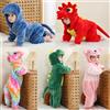 TINOLULING Bambino Delle Ragazze Dei Ragazzi Kigurumi Pigiama 0-4 Anni Per Bambini Degli Indumenti Da Notte di Inverno Del Bambino Pagliaccetti Infantile di Flanella Vestiti Caldi Animale Onesies - RS05
