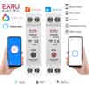 EARUELETRIC Tuya eWeLink App WiFi Smart Circuit Breaker MCB 1P + N 63A Time Relay Voice Remote Control Switch per Alexa Google Home Assistant -
