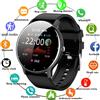 LIGE Smart Watch uomo donna Full Touch Screen Sport Fitness Watch Man IP67 chiamata Bluetooth impermeabile per smartwatch Android IOS - yellow