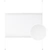 WOLTU Tenda plissettata Klemmfix senza foratura Tenda a rullo pieghevole Easyfix Tenda a rullo con bloccaggio Schermo privacy opaco per finestre - BIANCO
