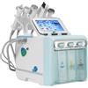 XLLA Aggiornamento caldo 6 in 1 piccola bolla strumenti per la cura della pelle macchina per massaggio facciale ad ultrasuoni RF Hydra profondo dei pori del viso pulito