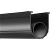 SucceBuy 3m 4.8m 6m Guarnizioni per porte del garage Fondo in gomma a forma di U + O Ring Porta del garage Guarnizione meteorologica Gomma universale resistente alle intemperie - 16ft 4.8m