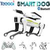 Teeggi multifunzione RC cane meccanico elettrico RC cane robot intelligente con torretta giocattolo educativo regalo giocattolo robot intelligente bionico - Without turret 1B BX