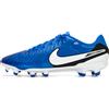 Nike Scarpe da calcio Nike da uomo Legend 10 Academy Fg/Mg Campo da allenamento Pratiche punte Fg Dv4337-400 - Blu