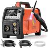 HITBOX Saldatrice TIG HITBOX 3 IN 1 MMA 200A 2T/4T 220V Saldatrice semiautomatica automatica portatile per uso domestico TIG200P - TIG200PRO
