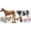 TAMIYA 35385 1:35 Diorama Set di animali domestici 2 (8) - modellismo, kit di costruzione in plastica, artigianato, hobby, incollaggio, kit in plastica, non verniciato, colore stampato