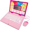 Lexibook, Disney Princess JC598DPi3 - Giocattolo educativo bilingue per Bambini, con 124 attività per Imparare, Giocare e Musica, Colore: Rosa