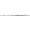 Yamaha YFL-412 Flauto Placcato Argento Offset G Chiavi Foro Chiuso Split E co...