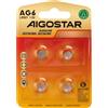 Aigostar Batteria bottone Aigostar 1,5V LR920 Zinco manganese confezione da 4 pile