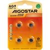 Aigostar Batteria bottone Aigostar 1,5V LR936 Zinco manganese confezione da 4 pile