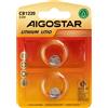 Aigostar Batteria bottone Aigostar 3V CR1220 Litio confezione da 2 pile