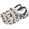 Crocs x Disney Mickey and Minnie Classic Clog White Black Men Unisex 211483-90H