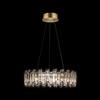 Illuminati Lighting ARCADIA Lampada a sospensione 9 luci, oro, 9 lampadine x G9 (escluse), ø 62 h 150cm