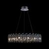 Illuminati Lighting ARCADIA Sospensione 12 luci, Cromo, 12 lampadine x G9 (escluse), ø 82 h 150cm