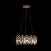 Illuminati Lighting ARCADIA Sospensione 6 luci, oro, 6 lampadine x G9 (escluse), ø 42 h 150cm (min.35) cm