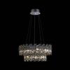 Illuminati Lighting ARCADIA Lampada a sospensione 2 livelli 6/9 luci, Cromo, 15 lampadine x G9 (escluse), ø 62 h 150cm