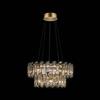 Illuminati Lighting ARCADIA Lampada a sospensione 2 livelli 6/9 luci, oro, 15 lampadine x G9 (escluse), ø 62 h 150cm