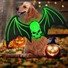 LIBRNTY Ali per animali domestici,Ali di Pipistrello di Cane, Costume di Costume per Cani/Costumi di Halloween per Animali Domestici per Decorazione di Cosplay di Cani di Taglia Media (Nero C001)