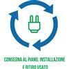 Electrolux Lavatrice Libera Installazione Caricamento Frontale Electrolux SteamCare 700 EW7F411G 11 kg 1400 Giri/min Bianco Classe A