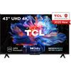 TCL V6C 43V6C TV 109,2 cm (43") 4K Ultra HD Smart TV Wi-Fi Metallico 260 cd/m²