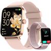 Smartwatch Donna Uomo Chiamate E Whatsapp, 1.85" Smart Watch Contapassi Cardiofr