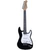 Eko ST-100 3/4 BLACK Chitarra Elettrica 3/4 a 21T e 3 pickup single coil