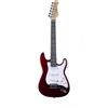 Eko ST-100 3/4 CHROME RED Chitarra Elettrica 3/4 a 21T e 3 pickup single coil