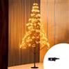 Wisdom Albero luminoso 3000 Led in filo di rame 2,10 metri Bianco caldo 3000K Wisdom