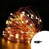 Wisdom Stringa 30 metri da 300 Microled Bianco Caldo fisso e Bianco Freddo intermittente con cavo in rame Wisdom