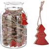 Bizzotto Pendaglio Pino Rosso Bizzotto Clara 4,5x1x7h