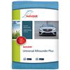 ALCLEAR 89915 panno universale microfibra 40x40 cm - morbido, assorbente, senza pelucchi, antigraffio - per auto, moto, casa - interno ed esterno - progettato in Germania - multiuso lavabile