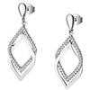 LOTUS SILVER Orecchini Donna argento perla