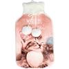 Ad Trend Borsa Acqua Calda con Cover Pet Natalizi Ass. 2 Lt Multicolor 1 Pz