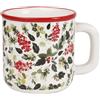 Preziosa Luxury Home Tazza Natale in Ceramica D 10,5 Cm H 14 Cm Multicolor