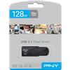 PNY Attaché 4 Chiavetta USB 3.1 - 128GB, Velocità di Lettura fino a 80 MB/s, Nero