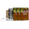 Chicza Organic Chewing-Gum Caffè, Certificato Biologico, Biodegradabile, Set 3x30g